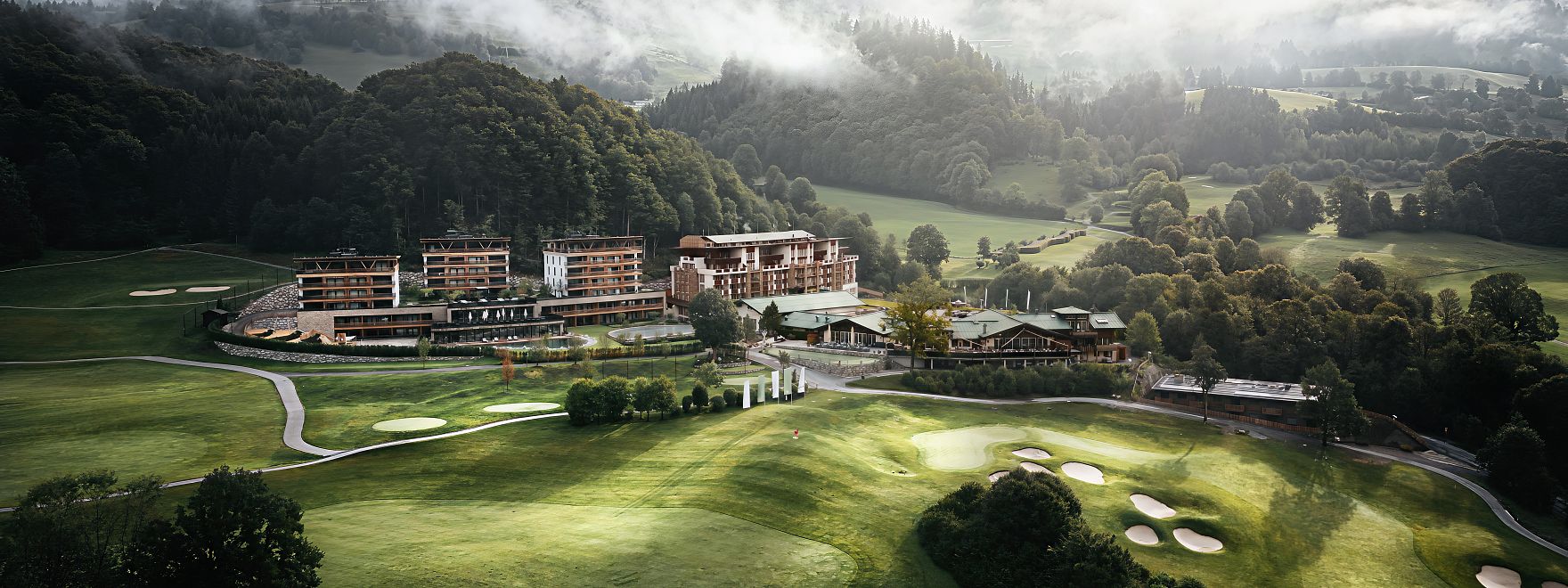 Golfresort aan de golfbaan